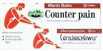 Counter Pain Warm Balm 120G for Massage and Relaxation, Sports Activity