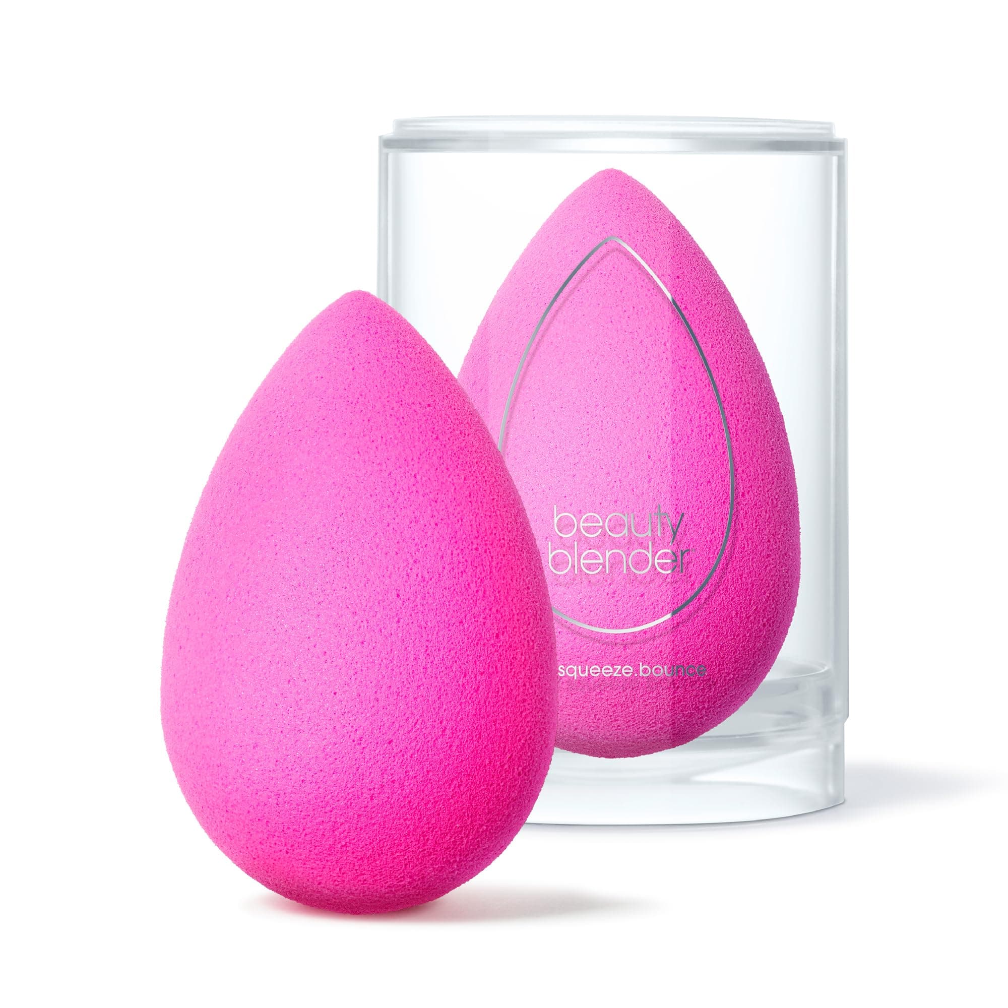 - Original Pink Beauty Blender Makeup Sponge, Super-Soft Foam Easily Blends Foundations, Powders & Creams, Made in USA, Reusable, Washable, Streak Free Application, Vegan, Cruelty Free