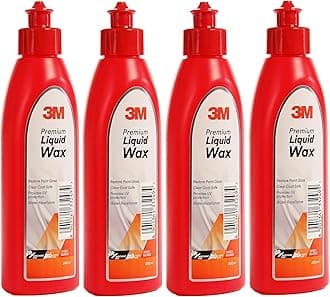 3M Auto Specialty Liquid Wax 200ml (Pack of 4)