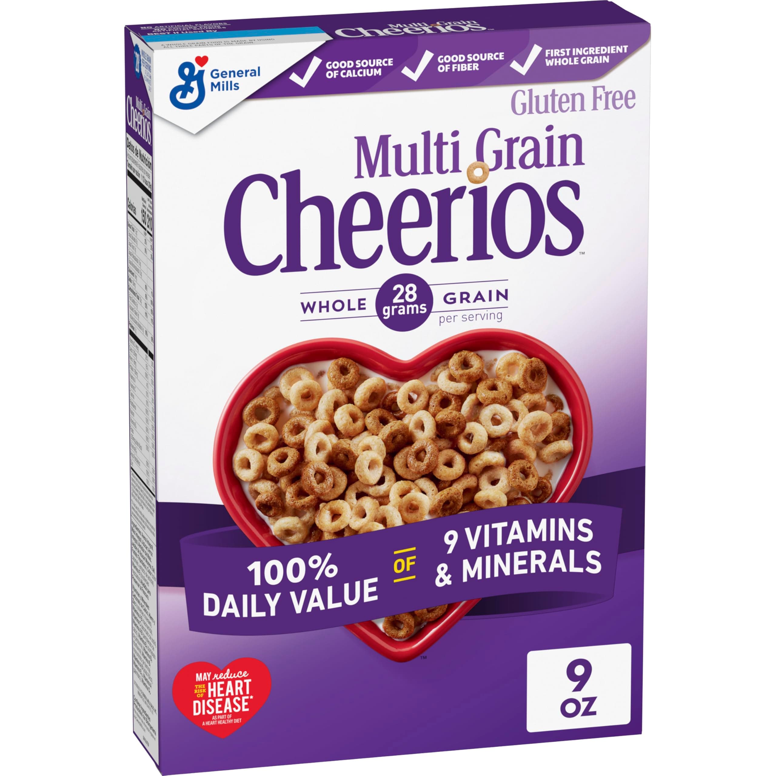 Cheerios General Mills Multigrain Cheerios, 255 g