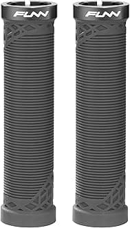 Funn Hilt Mountain Bike Handlebar Grips With Single Lock On Clamp, Lightweight And Ergonomic Bicycle Handlebar Grips with 22 mm Inner Diameter, Unique Patterned Bicycle Grips For MTB/BMX