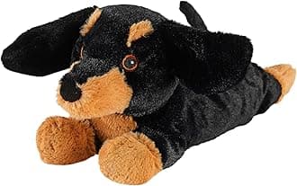 Warmies Plush Dachshund Microwavable, Hot or Cold Plush Teddy for Relaxation and Warm Relief, Weighted Teddy with French Lavender Scent