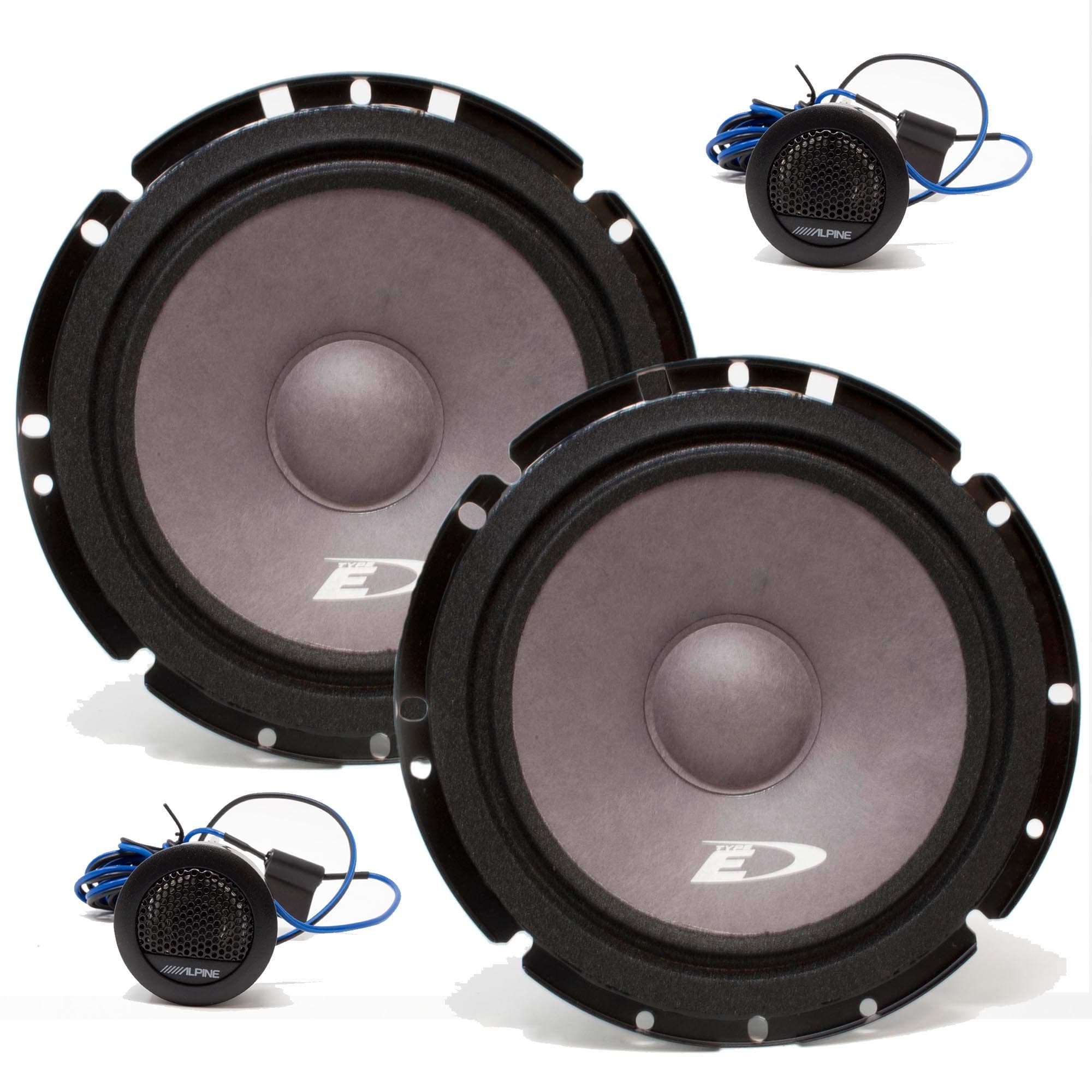 SXE-1751S Component System 280W Max, 45W RMS 6 1/2" 2-Way Component Speakers