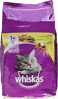 Whiskas Cat Complete Chicken Dry Food, 3.8 kg