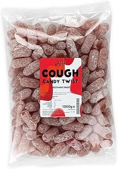 Just Treats Just Treats Cough Candy Twist 1kg Party Bag