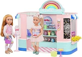 Glitter Girls14-Inch Doll Accessories – Sweet Shop Toy Food – Candy Shop Playset With 237 Pieces – Pretend Play Toys For 3+ Years Year Old Girls