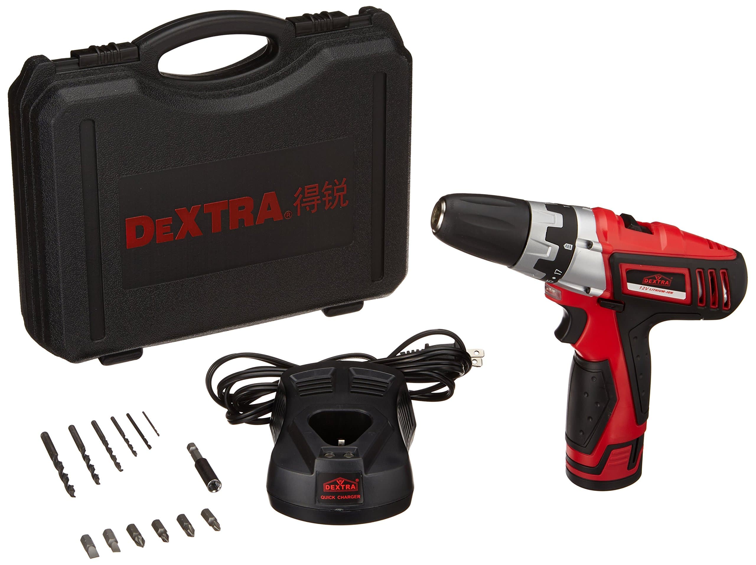 15016 12-volt Lithium-Ion Cordless Drill Kit