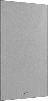 Acoustic Panel, Large, 46" x 23", Mid Grey