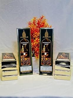ASRAN MUKHALLAT OUDH 50 gm Each Incense Sticks/Natural Agarbattie Sticks (10)