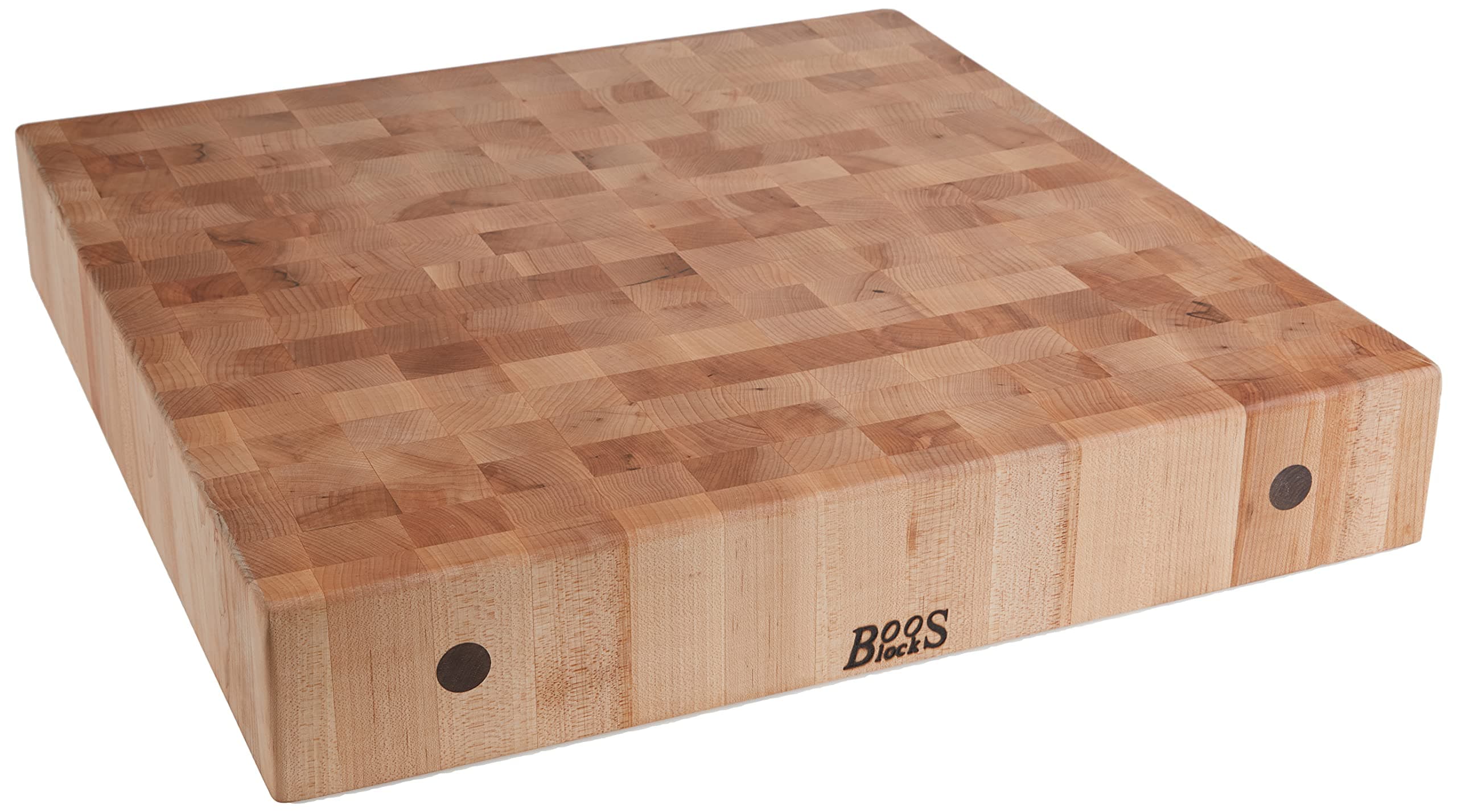 24-Inch Square Maple Chopping Block