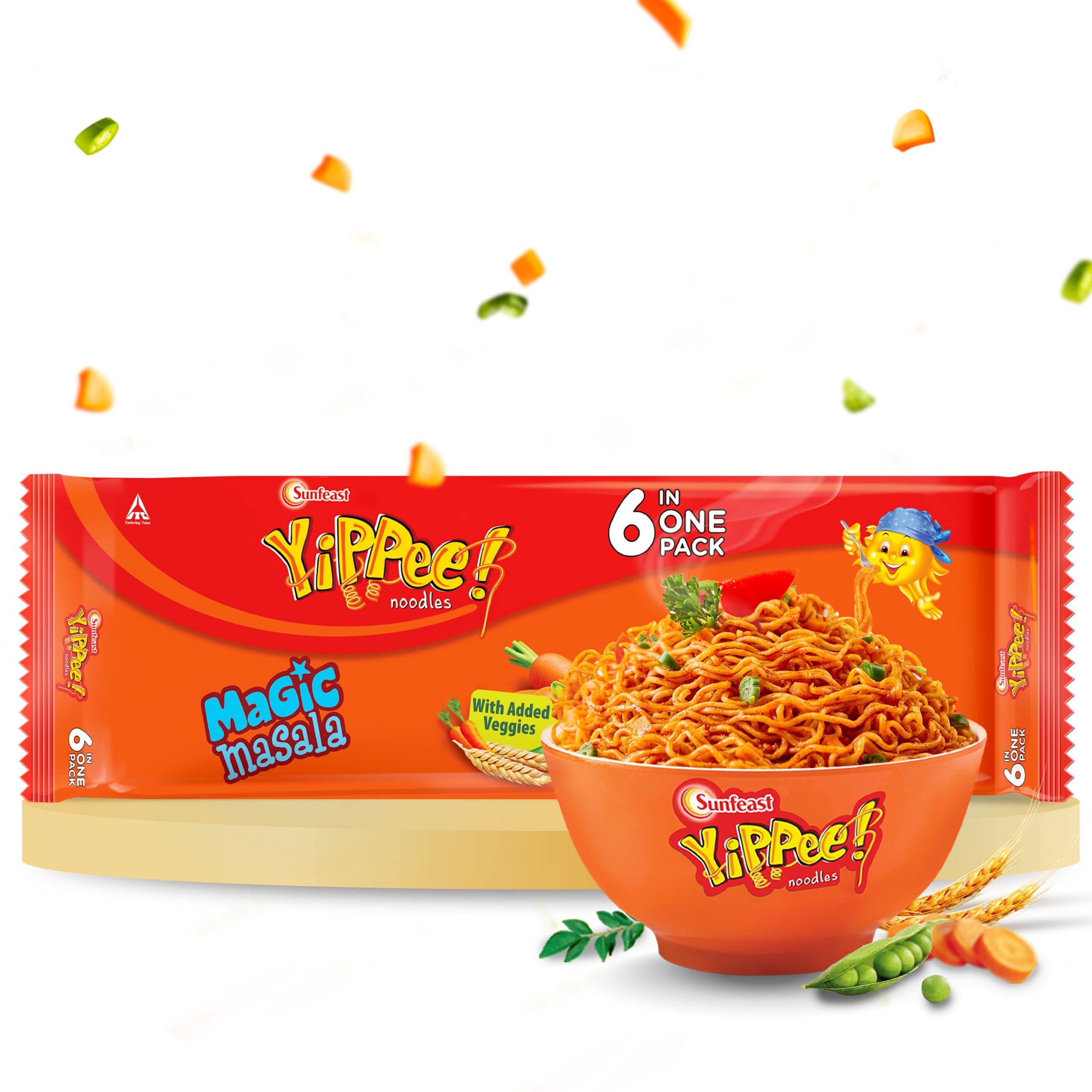 Yippee Noodles, Magic Masala, 360 g
