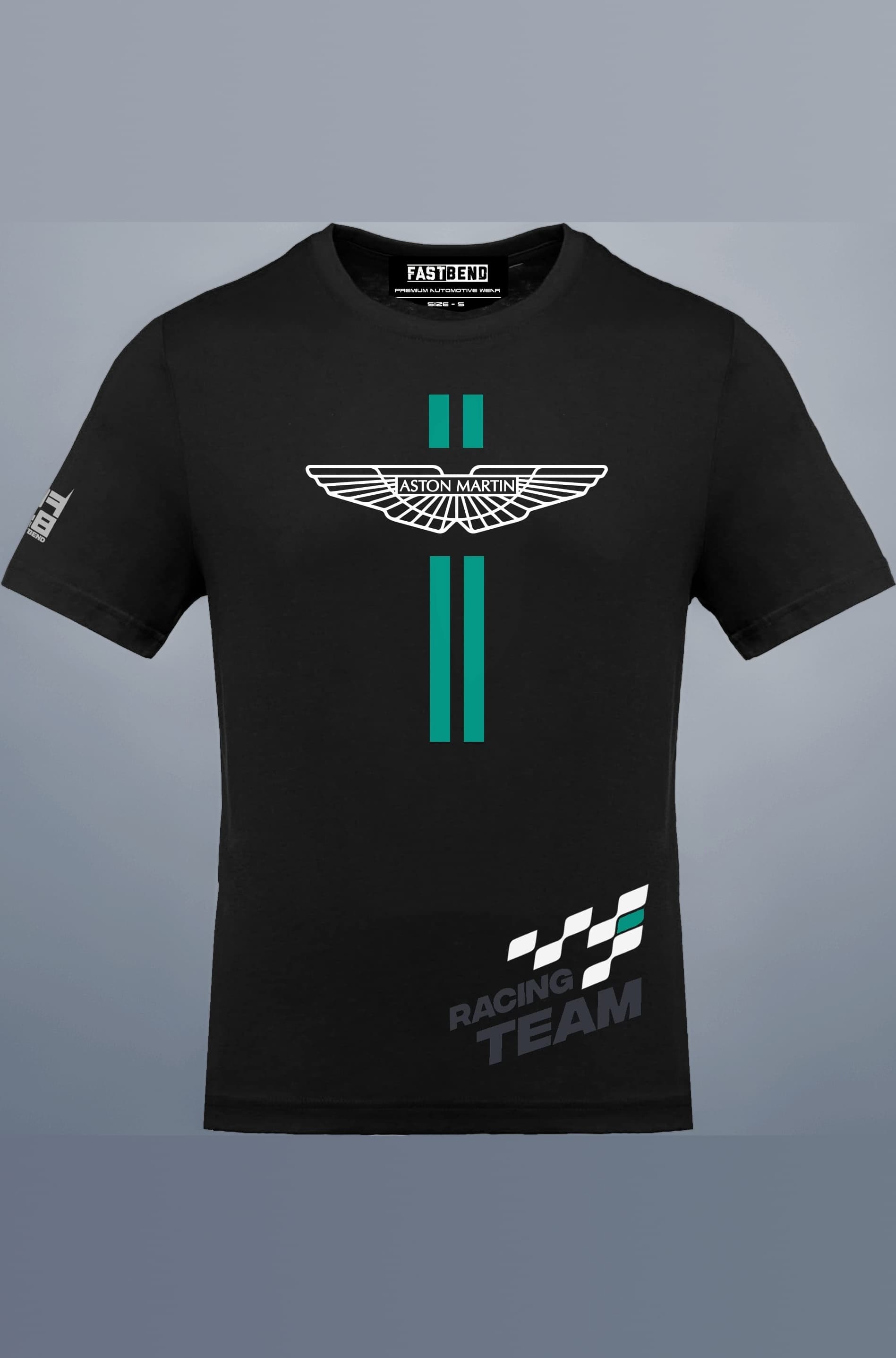 Fastb AST OnMar tinRacingStripes Tshirt