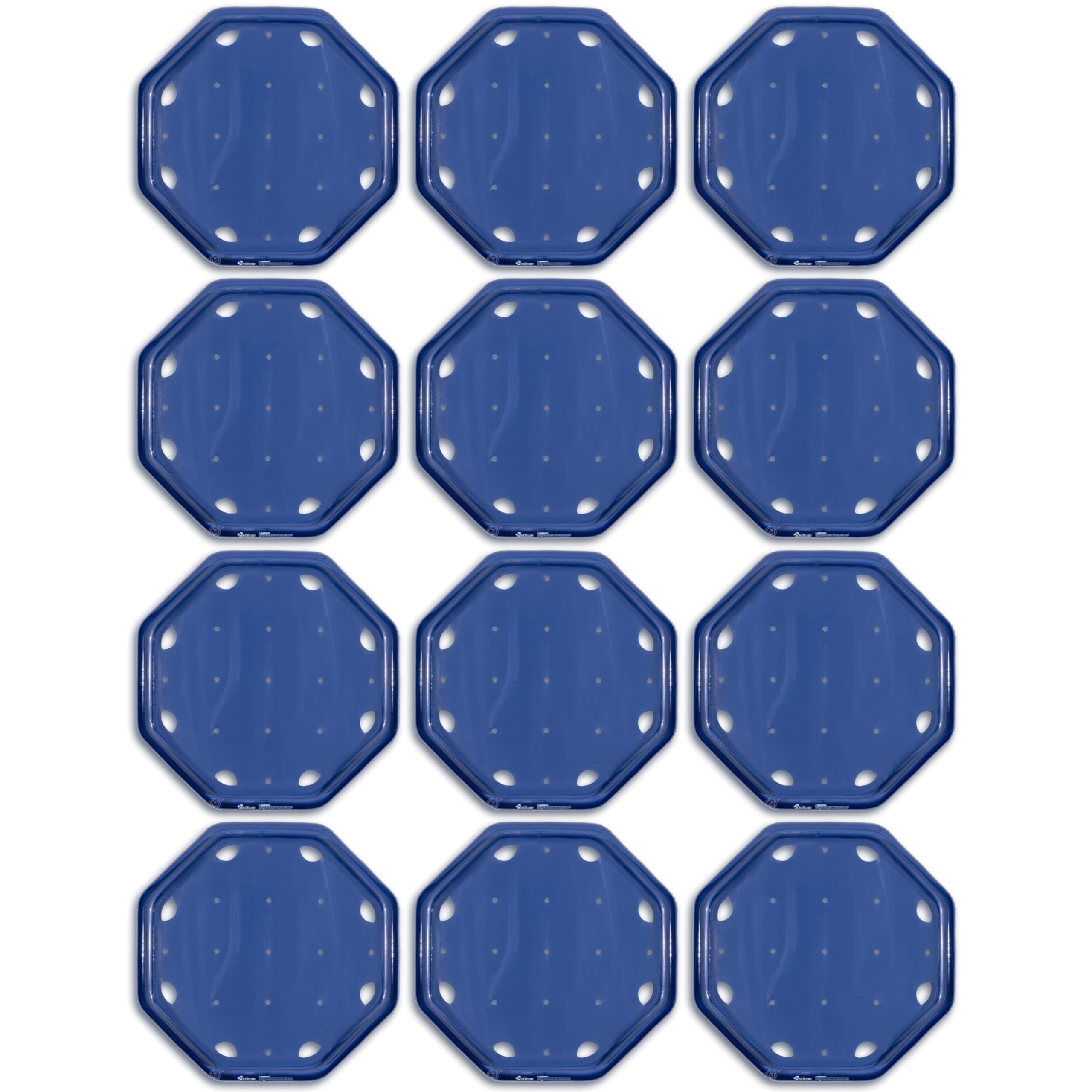 V2 Inflatable Solar Pool Heaters for Affordable Pool Heating and Insulation - 12 Pack