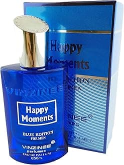 Perfume Happy Moments Blue Edition for Men Eau De Parfum (50ml)