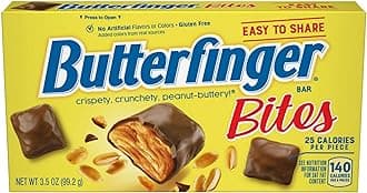 Bite-Sized Peanut-Buttery Chocolate-y Candy Bars, 3.5 oz Movie Theater Box (Pack of 9)​
