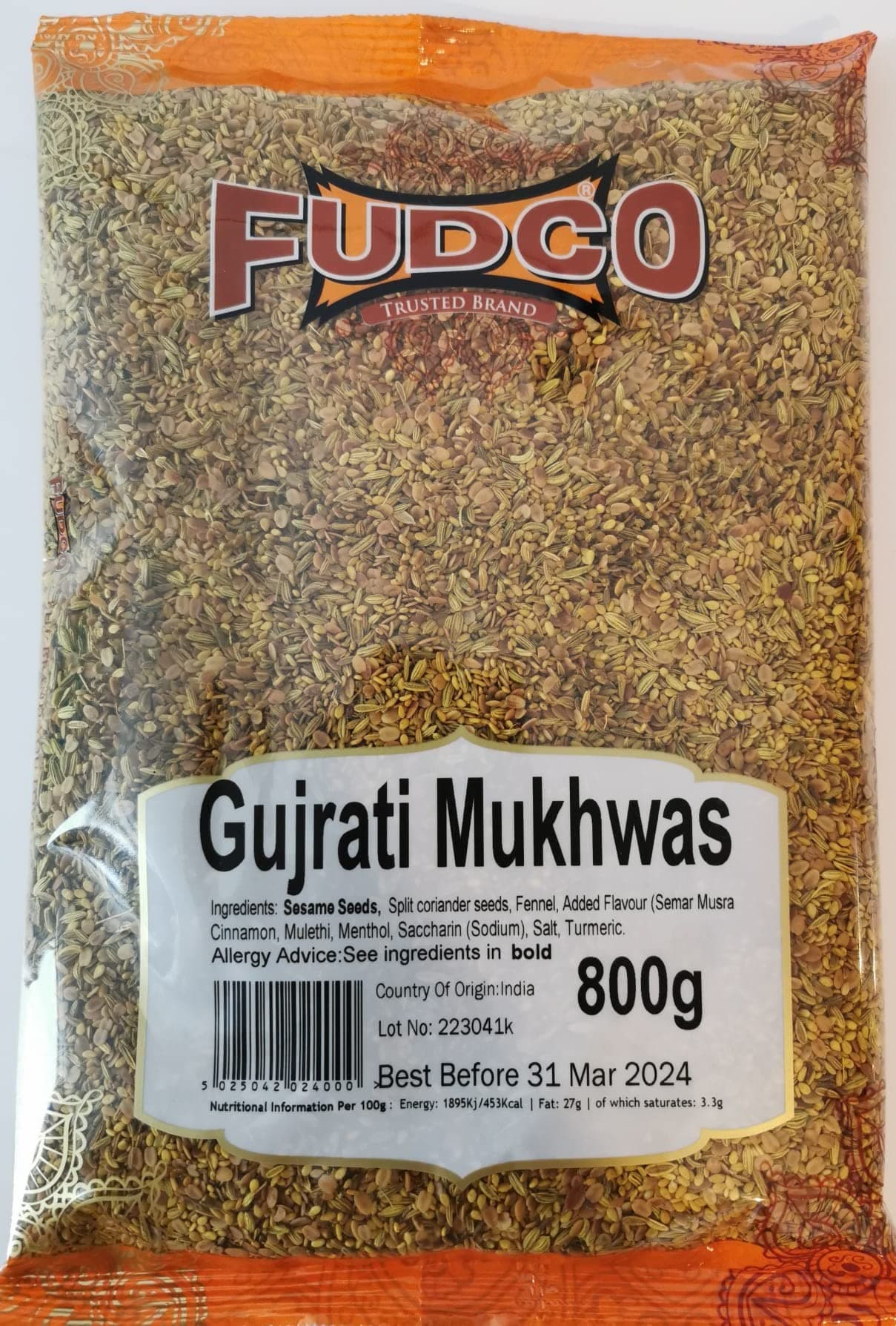 Fudco Gujrati Mukhwas 800g