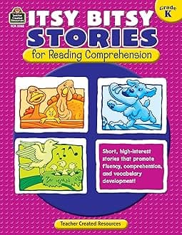Itsy Bitsy Stories for Reading Comprehension Grd K
