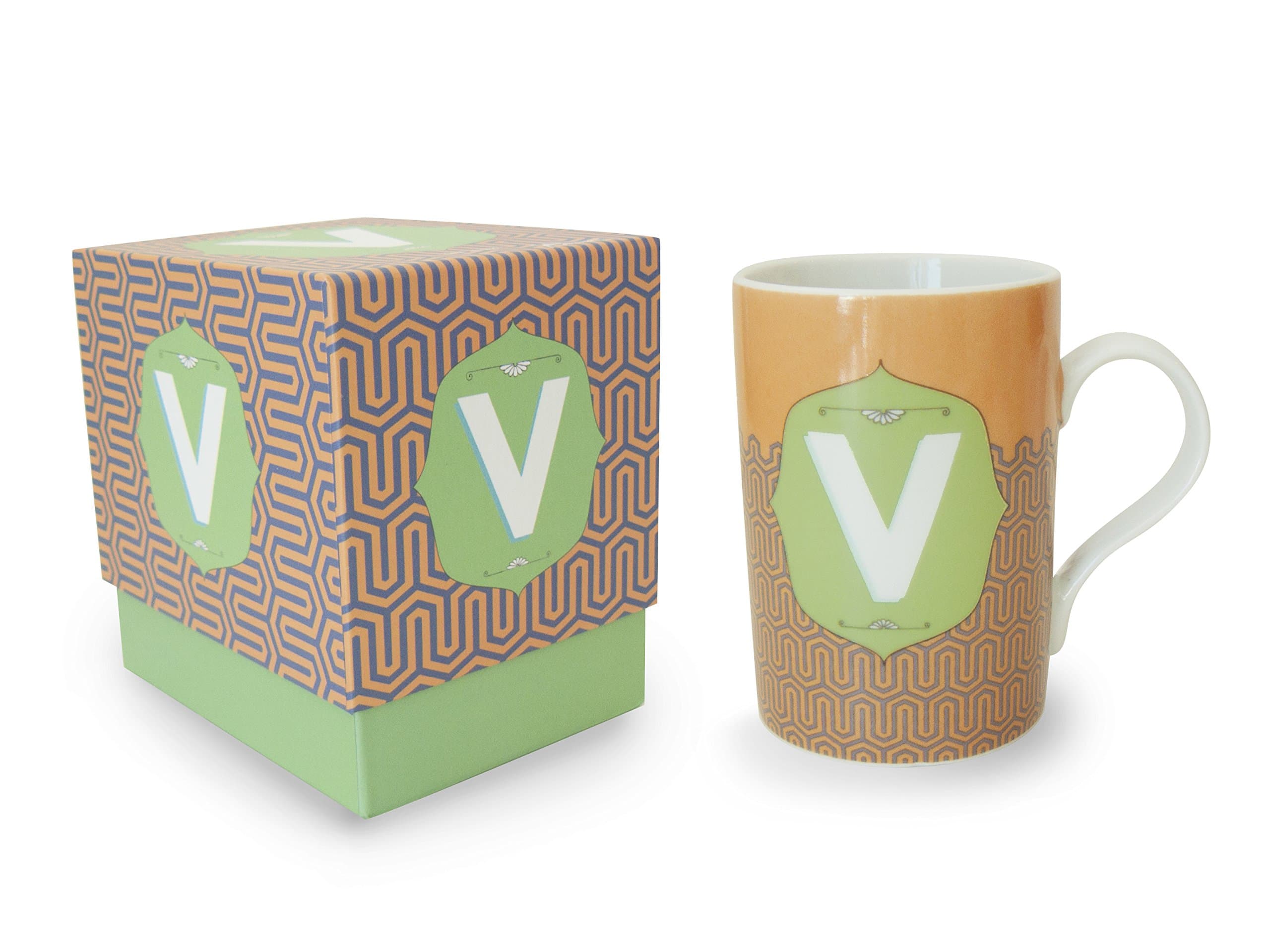 Rosanna Alphabet Studio Mug, Letter V