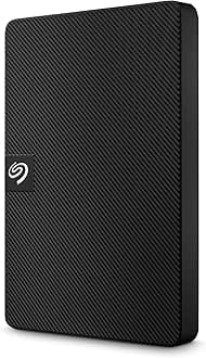Seagate Expansion 1TB External HDD - USB 3.0 for Windows and Mac with 3 yr Data Recovery Services, Portable Hard Drive (STKM1000400)