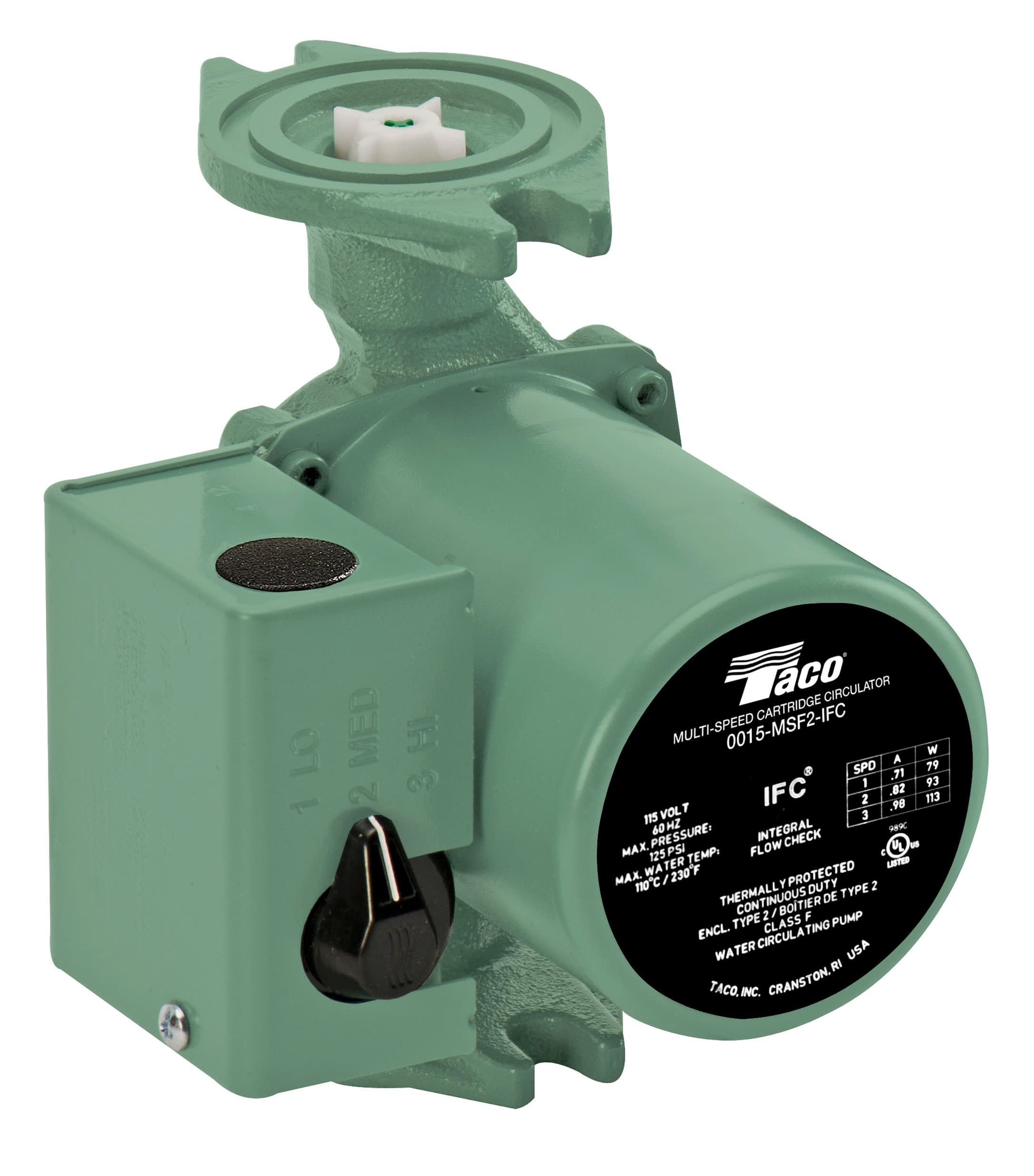 0015-MSF2-IFC 3-Speed Circulator, Cast Iron