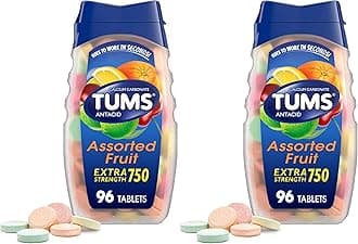 TUMS Tablets, 96 Count (Pack of 2)