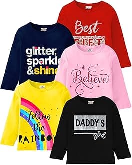 KuchipooGirls Full Sleeves Cotton T-Shirt