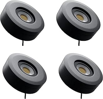 Nortek Platina+ 5W IP65 Surface COB Indoor Outdoor Waterproof Led Light, Aluminium Die Caste, Rustproof Lights, Modern Home Lighting Best for Entrance, Parking, Gallery (Cool White, Pack of 4)