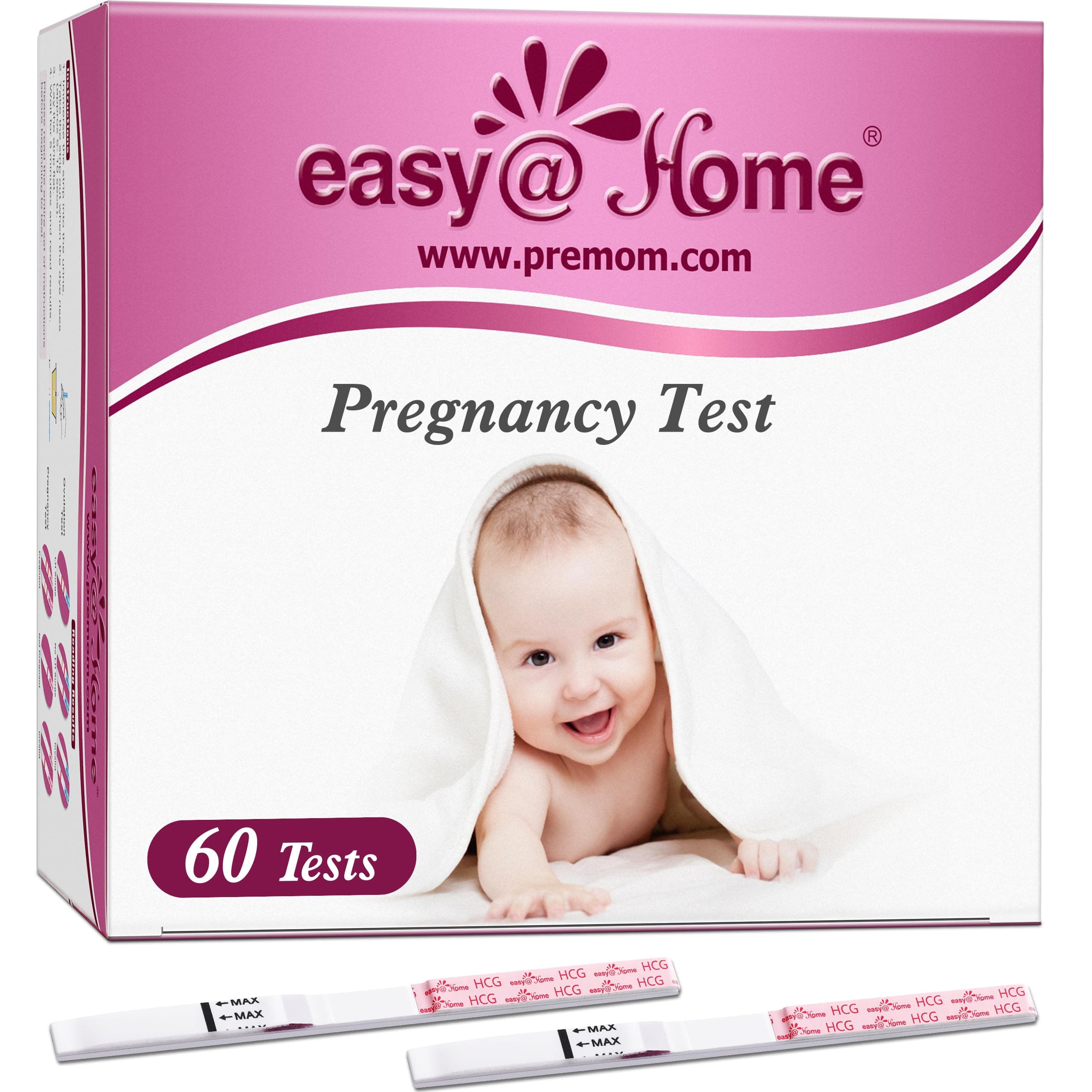 60 Pregnancy Tests, FSA Eligible, 60 Tests