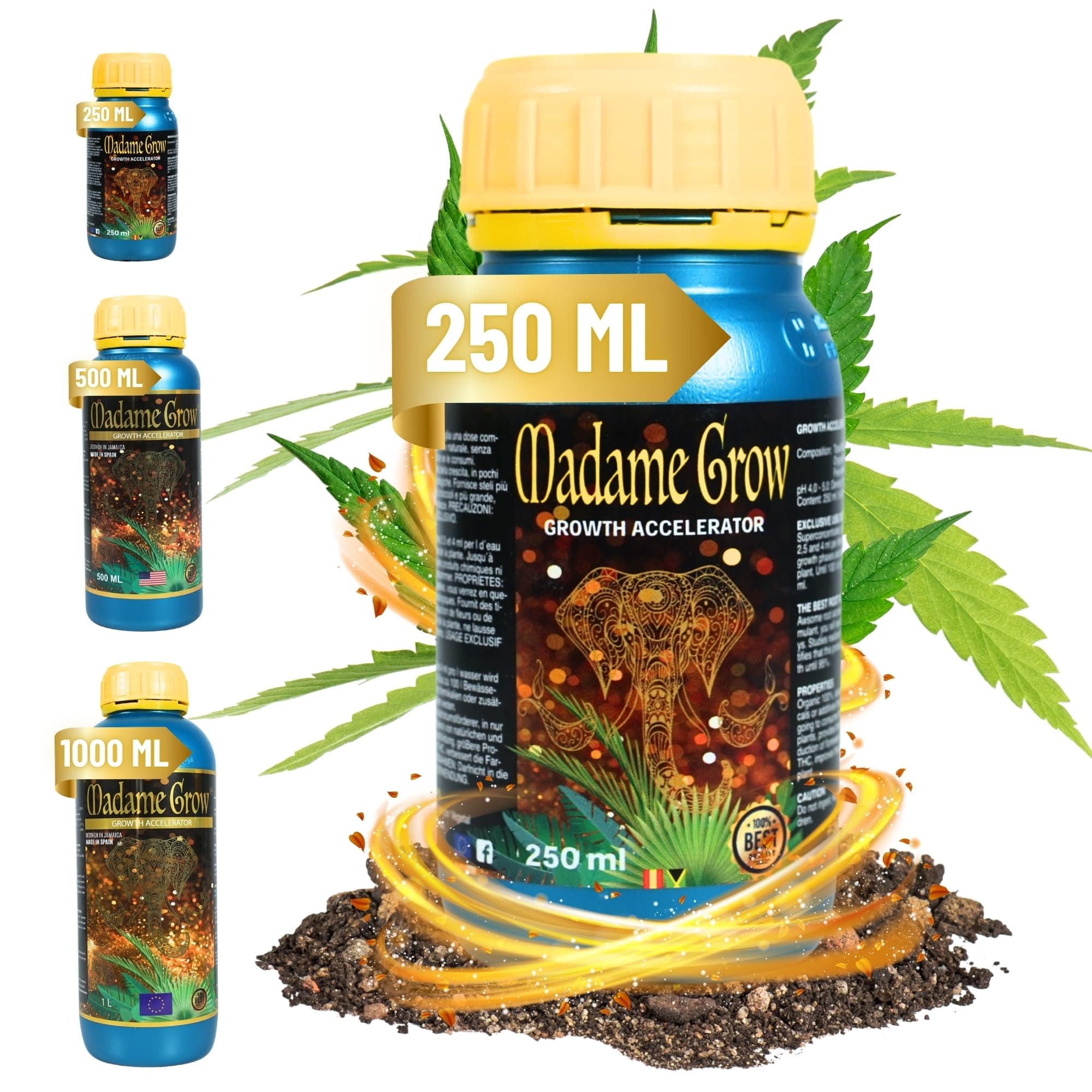 Organic Fertilizer - Growth Accelerator - (250mL)