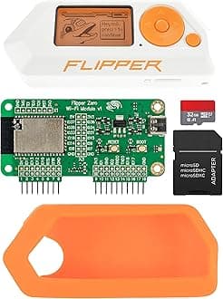 Flipper Zero Complete Kit - Flipper Zero | WiFi Development Card | Silicone Case | 32GB MicroSD Card | MicroSD to SD Adapter