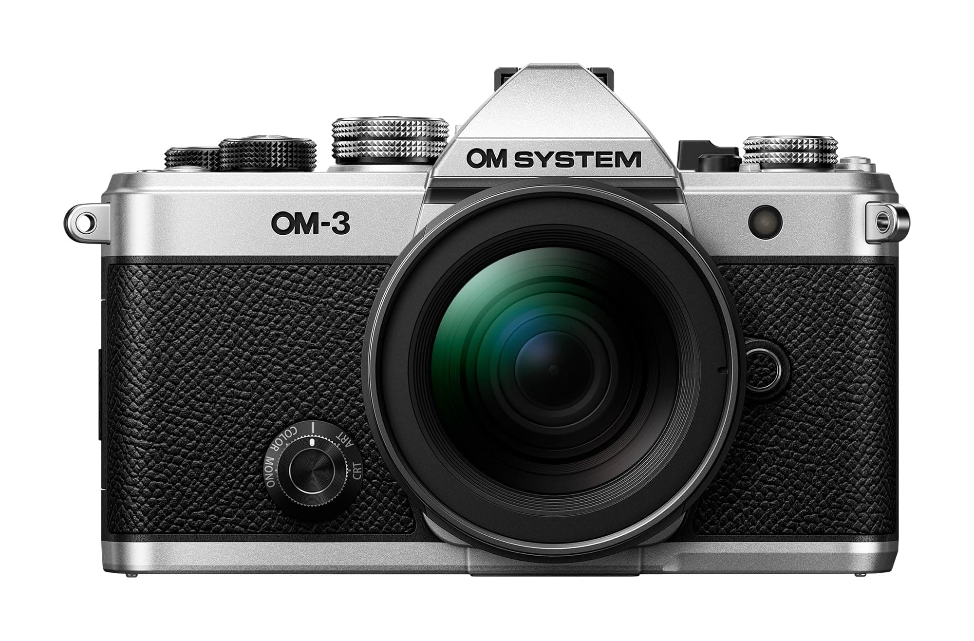 OM-3 Mirrorless Micro Four Thirds System Camera with M.Zuiko Digital ED 12-45mm F4 Lens Kit