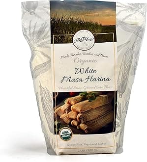 Gold Mine Organic Masa Harina Corn Flour, White, 0.9kg