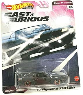 DieCast Hotwheels 2020 Premium Fast & Furious Quick Shifters 4/5 '70 Plymouth AAR Cuda