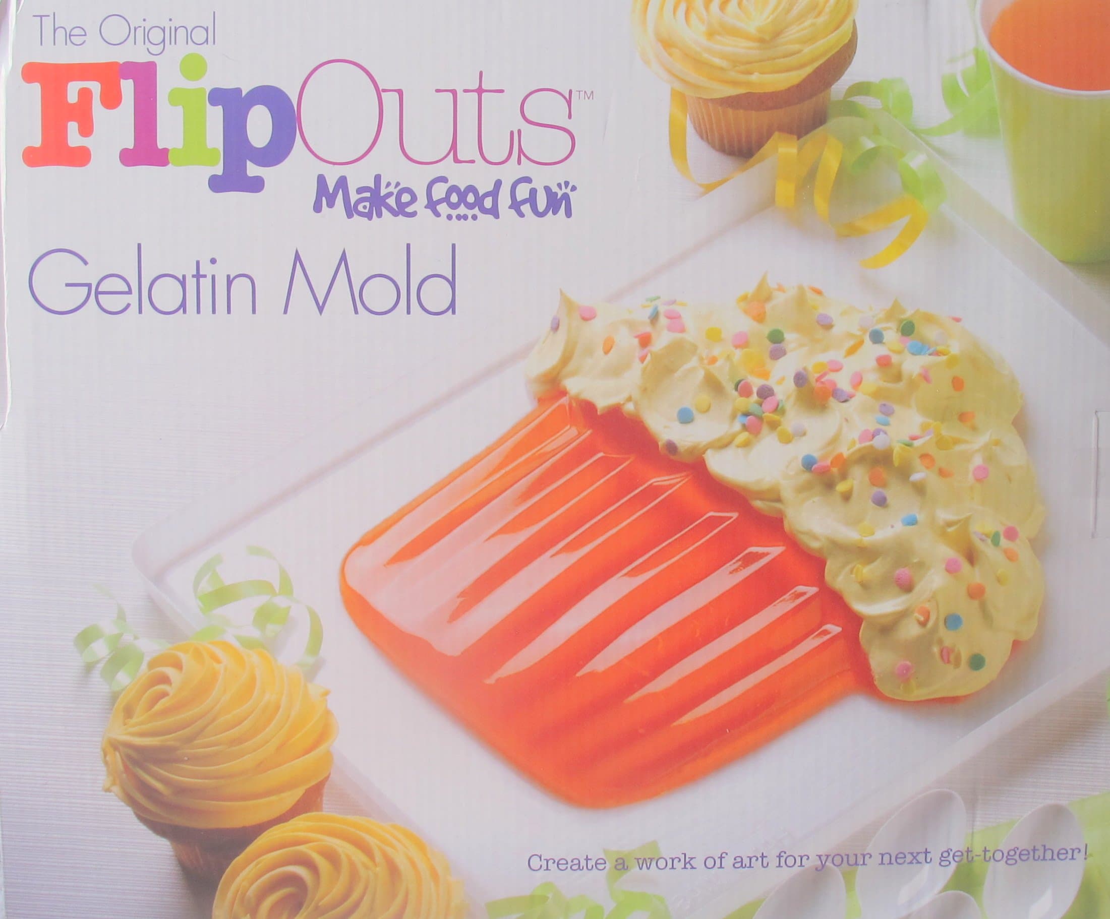 Flip Out Gelatin Mold Cupcake Shape