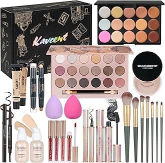 Makeup Kit Makeup Sets for Teens Makeup kits for Women Teenagers Full Kit Make up Eyeshadow Palette Foundation Concealer Lipgloss Makeup Gift Set for Women Teen Girls