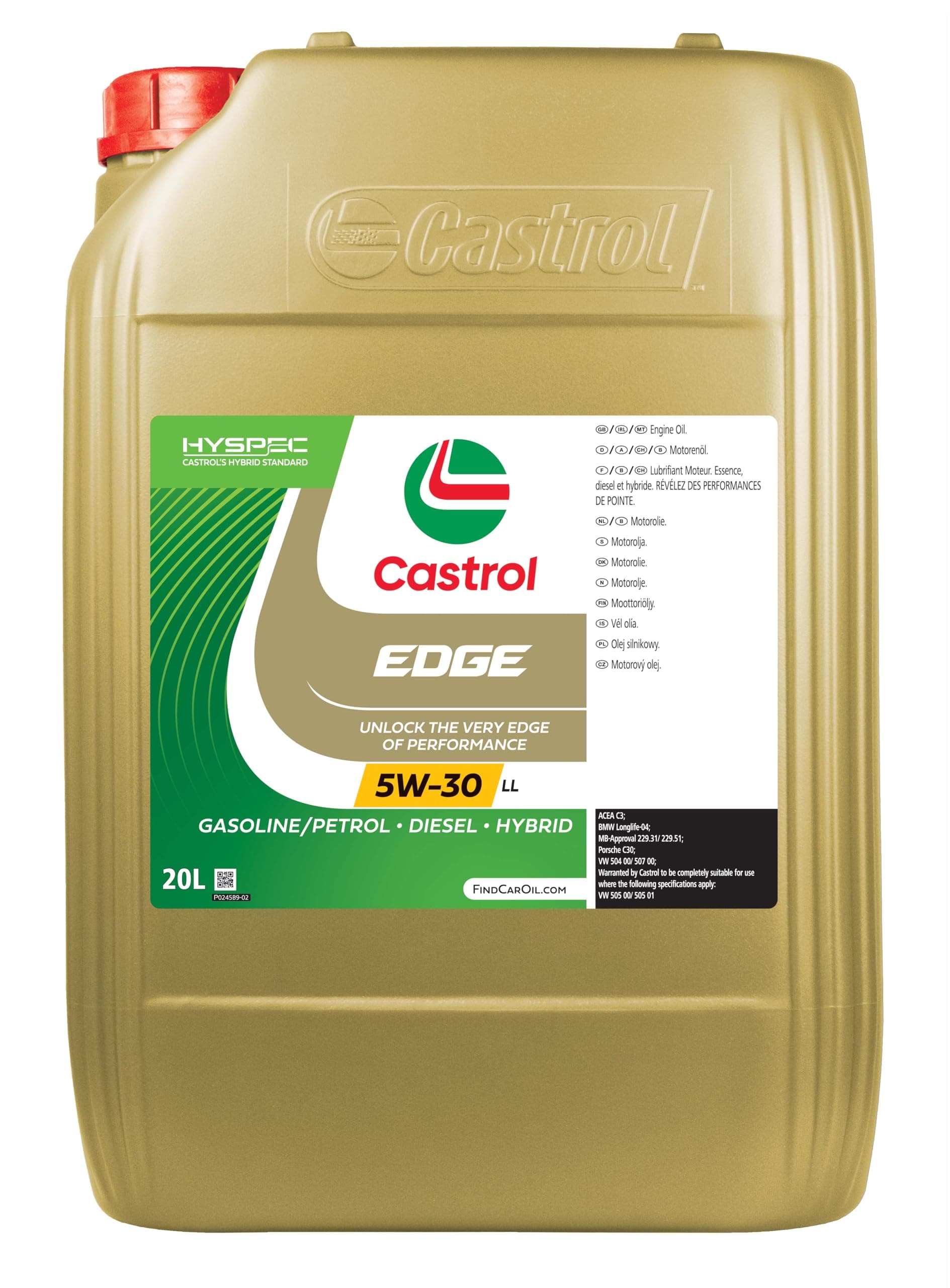 Castrol EDGE 5W-30 LL 20L