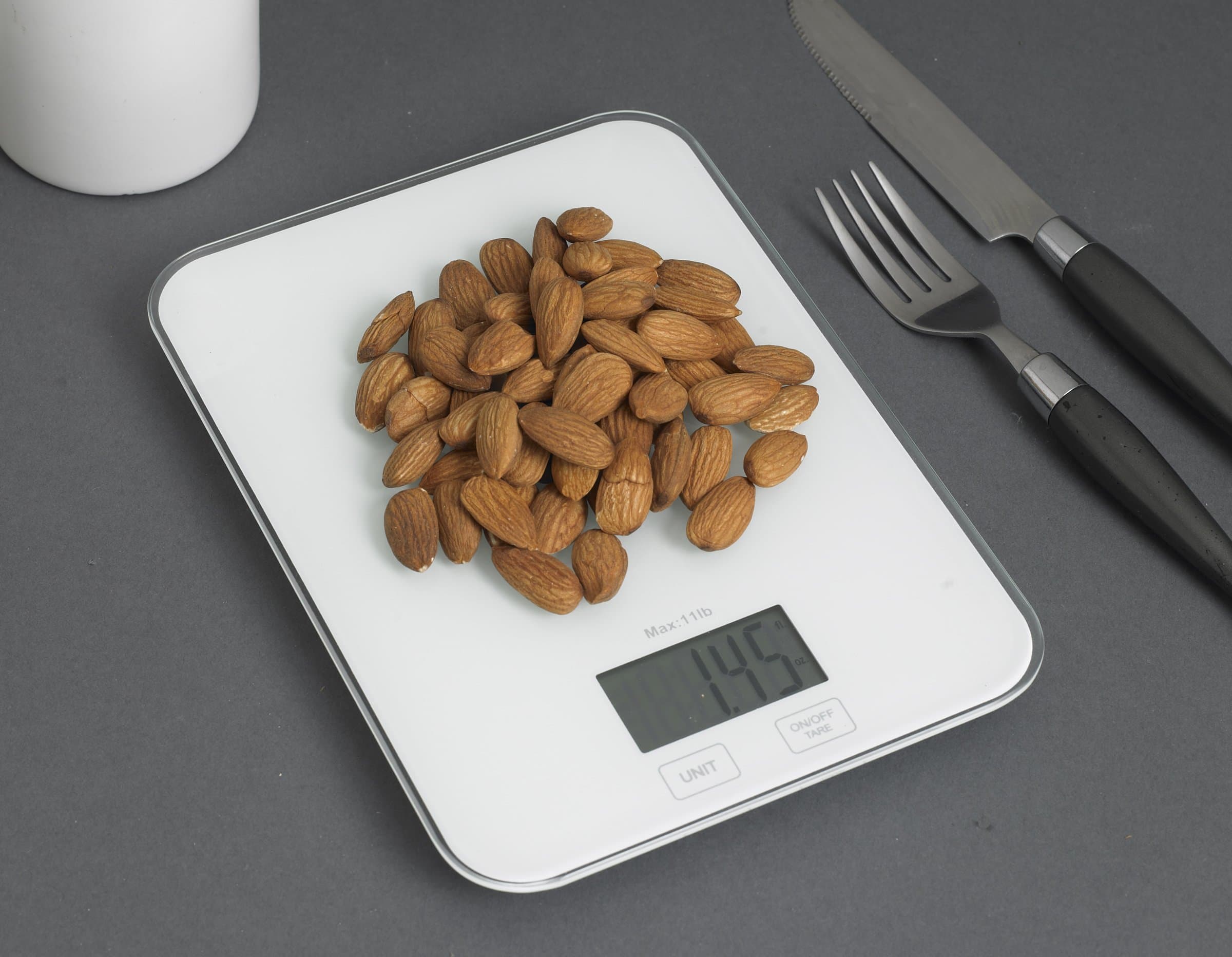 Kitchen Electronic Digital Food Scale - White