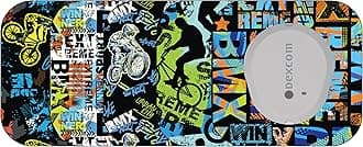 Glucomart Mini Adhesive Patches for Dexcom G7, Stelo & Infusion Sets – 5-Pack Waterproof, Sweatproof CGM Overpatches – Hypoallergenic CGM Sensor Patches (BMX)