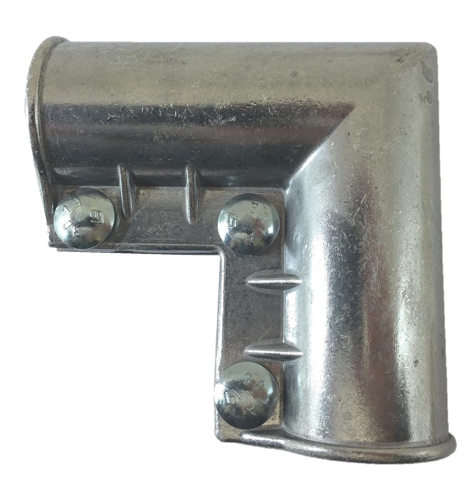 Chain Link Fence Gate Corner - 1-3/8" Gate Corner for Chain Link Gates - Gate Corner Includes Bolts for Easy Installation on Gate