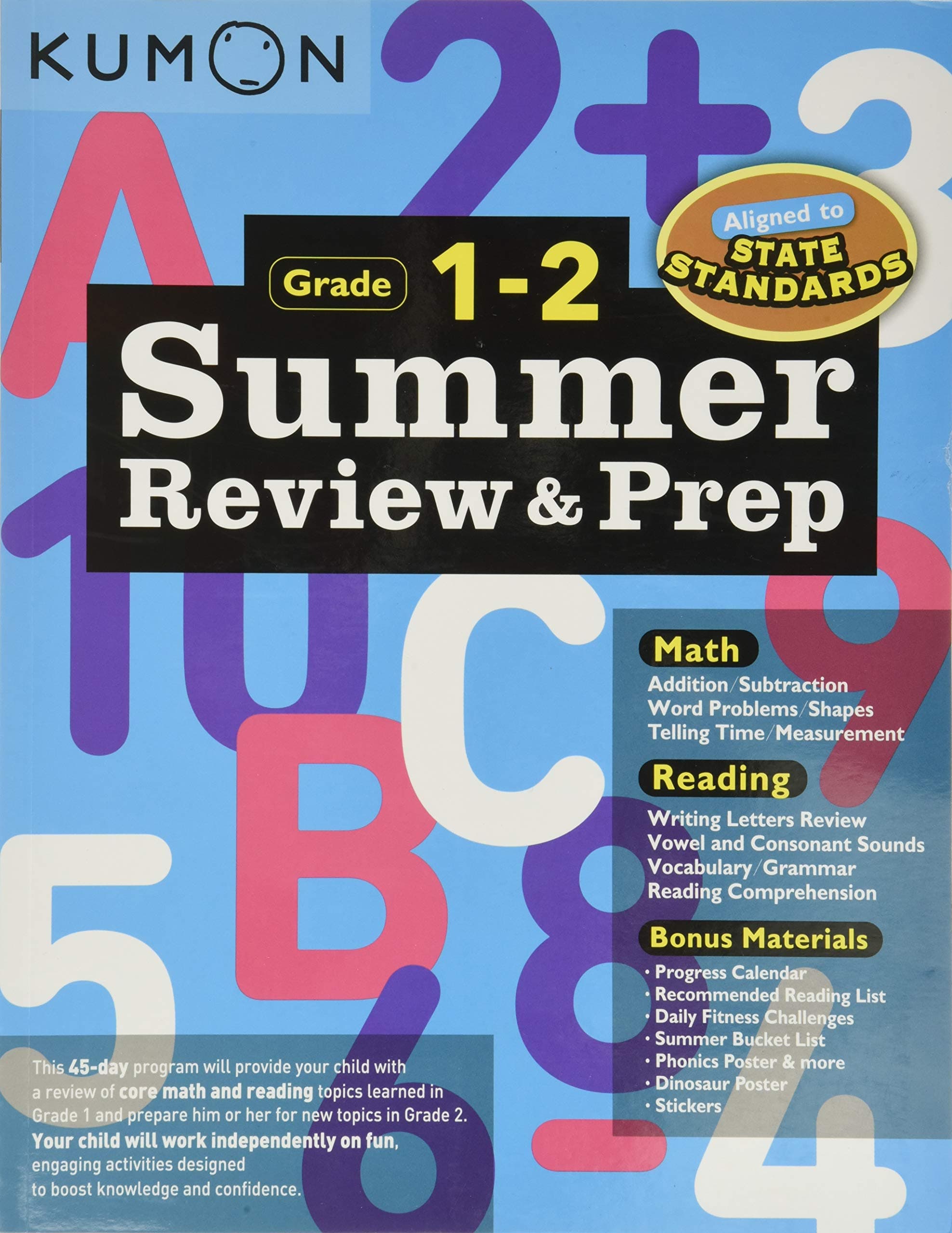 Summer Review & Prep Workbooks 1-2
