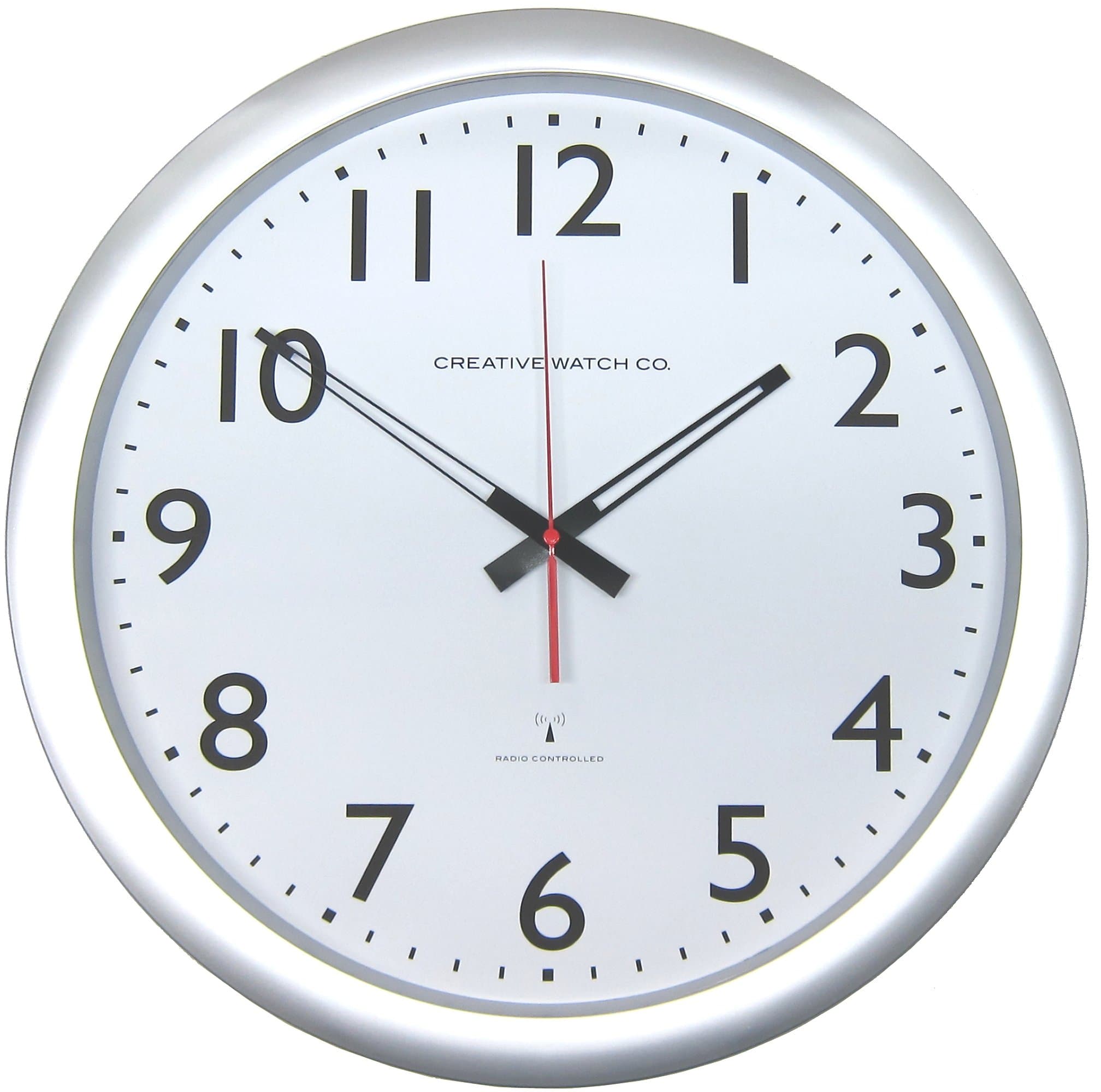 Radio Controlled Office Large Wall Clock 36046