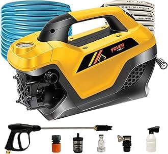 IBELL YO2800 High Pressure Car Washer for Home & Bike Cleaning, 2800W Induction Motor, 240 Bar, 12 L/min Flow, Portable Pressure Washer with 8M Hose & Spray Gun