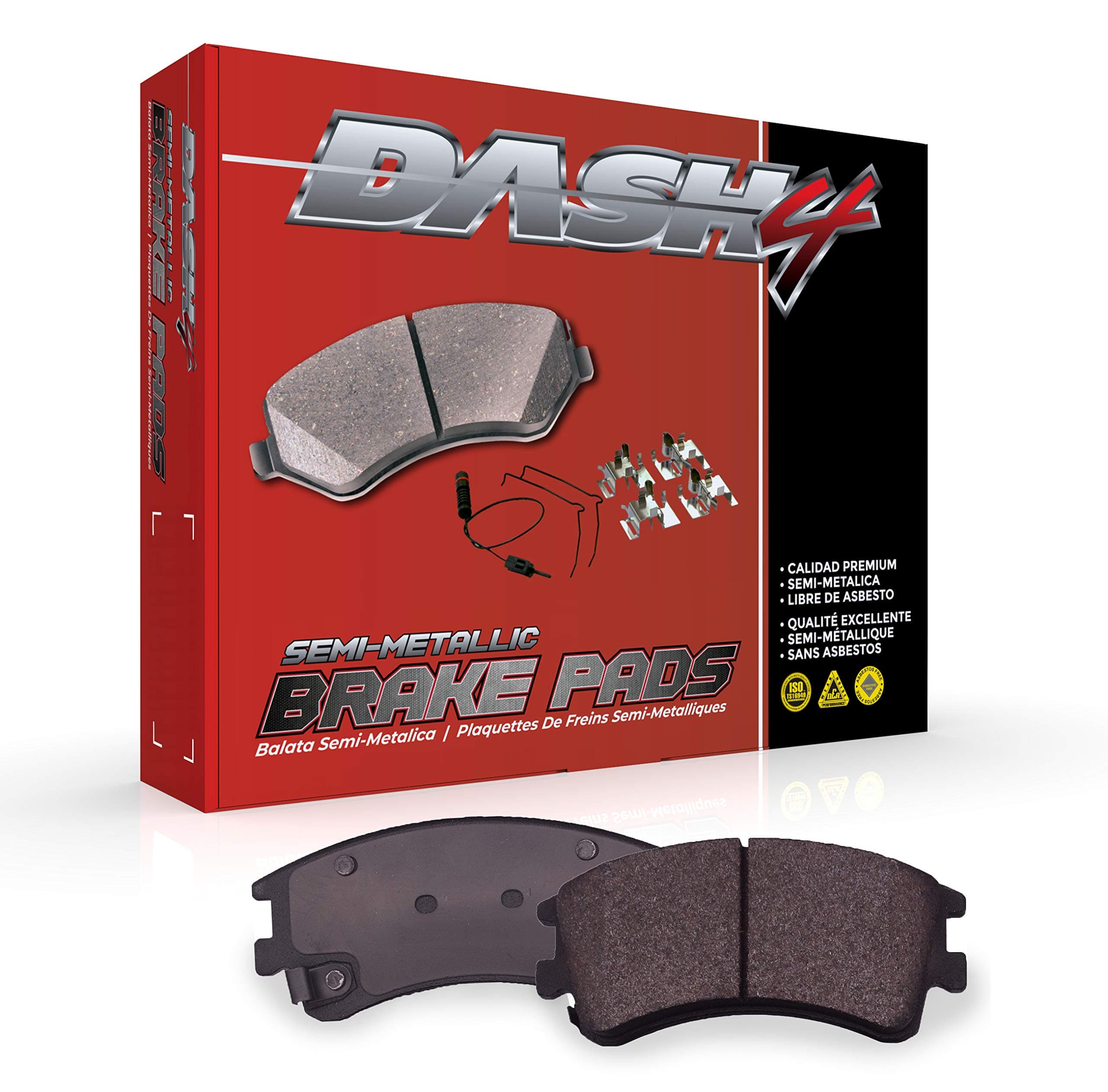 Dash4 MD266 Semi-Metallic Brake Pad