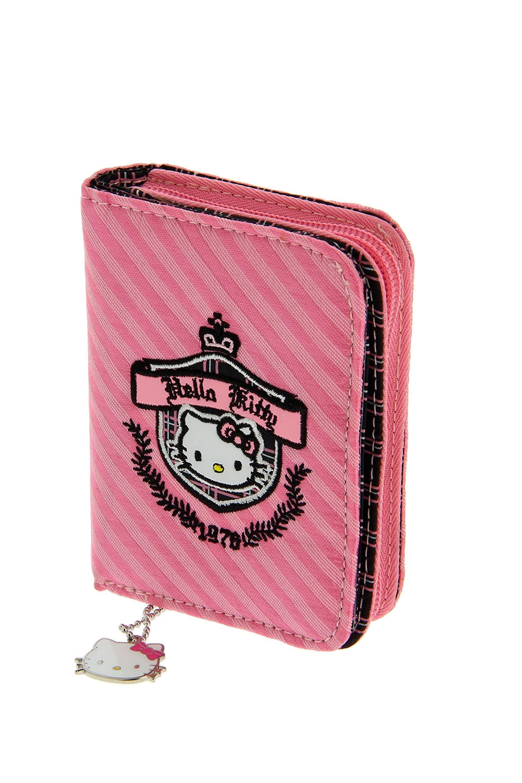BB Designs LtdHello Kitty Prep 1976 Zip Wallet- Pink