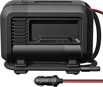 – NOCO AIR10: UltraFast 10A Tyre Inflator - 12V Portable Air Compressor Pump – 36 SLPM Airflow Inflates 0–40 PSI in 3.8 Minutes – Digital Gauge + Auto-Shutoff