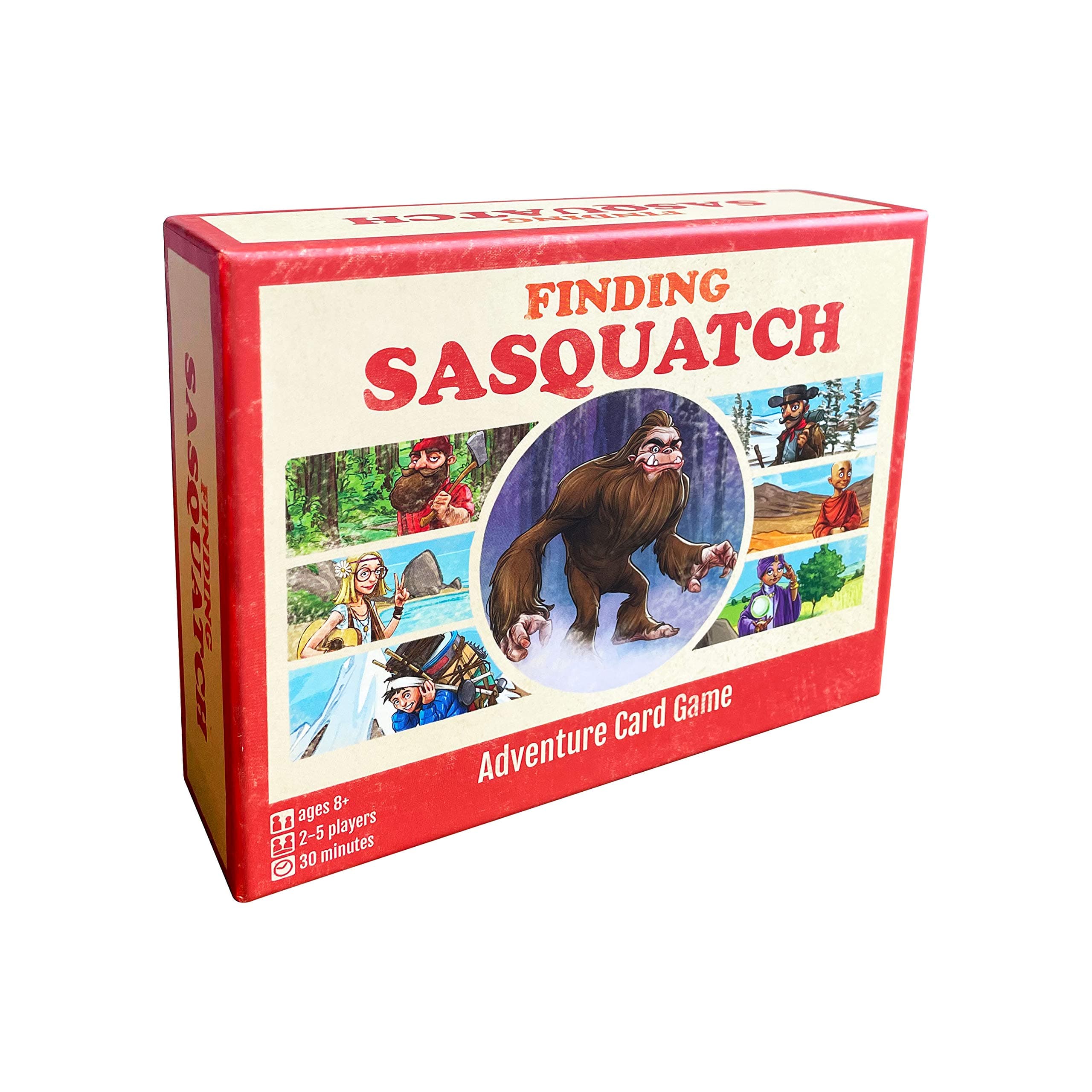 Finding SasquatchAdventure Card Game