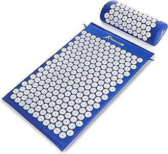 ProSource Acupressure Mat Pillow Set Back/Neck Pain Relief Muscle Relaxation