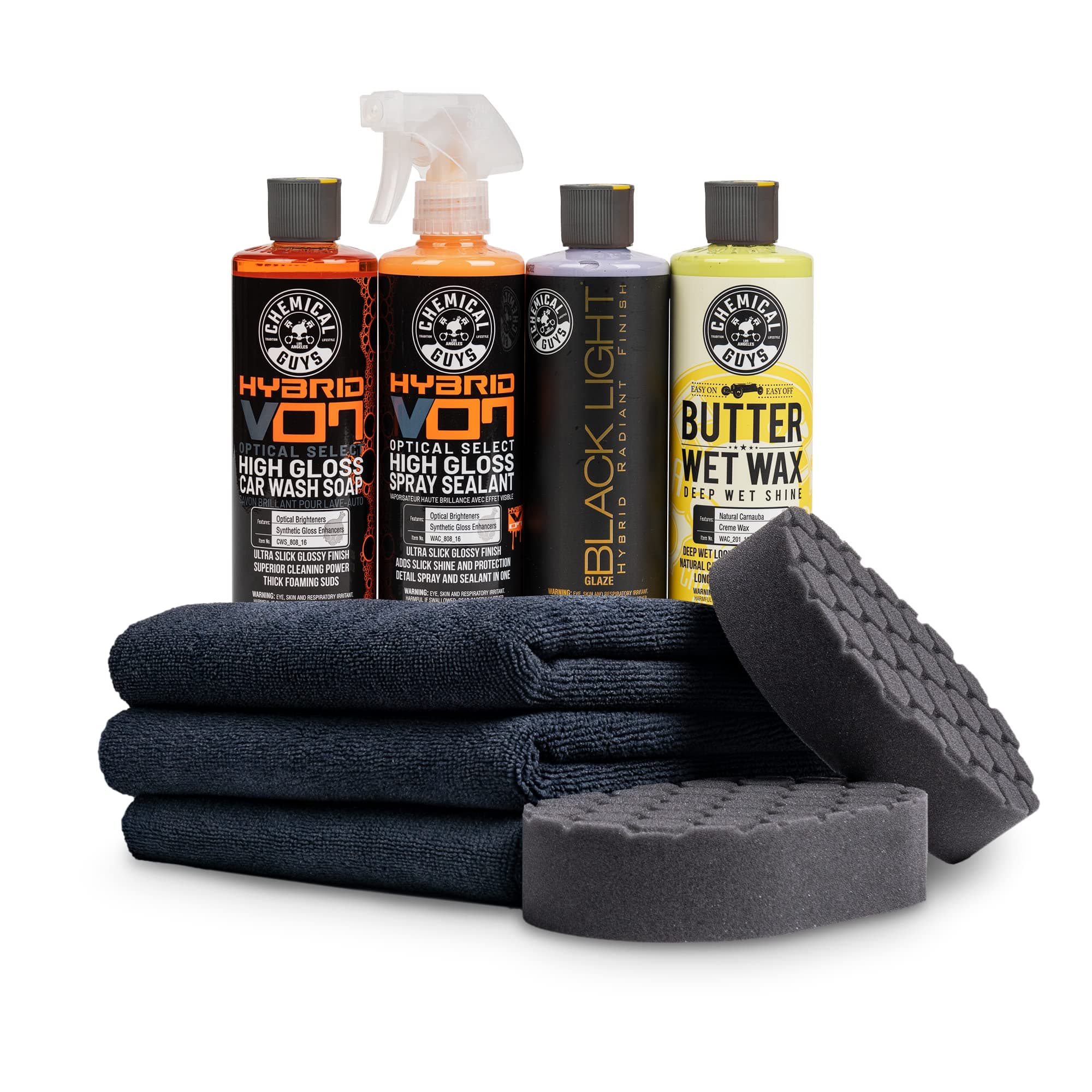 - Chemical Guys HOL203 Black Car Care Kit, 9 Items