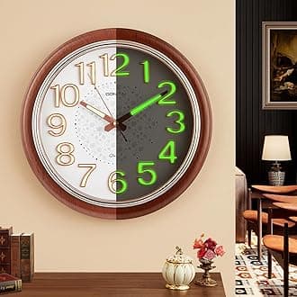 PIKOY Wall Clock,Wall Clocks for Living Room
