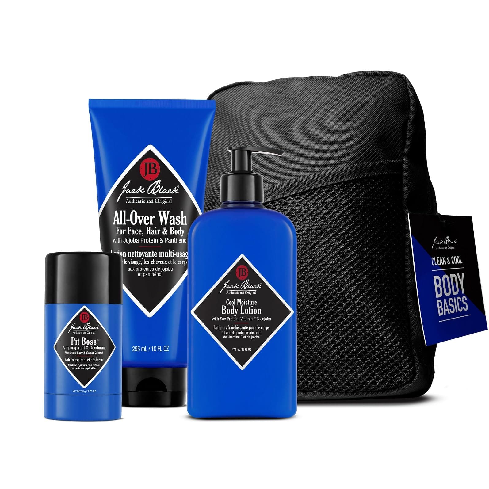 Jack Black – Clean & Cool Body Basics Set – $84 Value